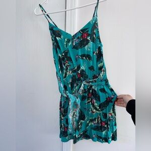 Xhilaration Floral Wrap Dress Rayon